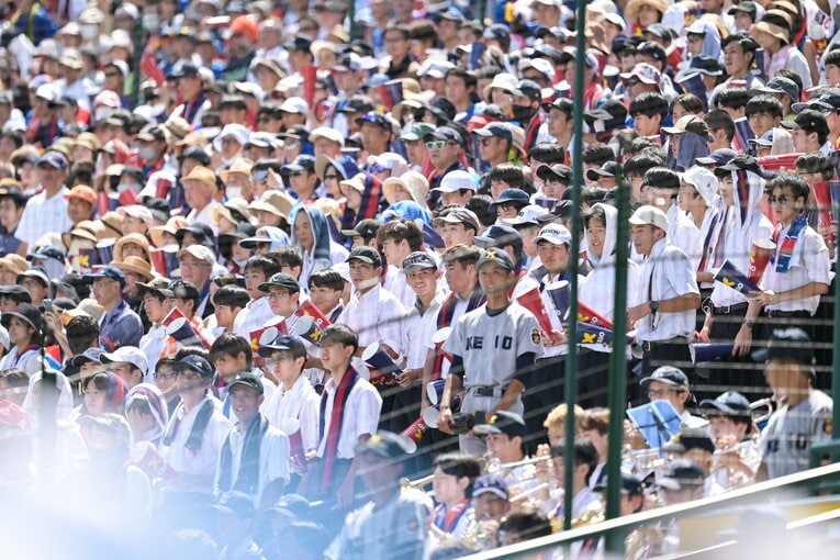 慶応の応援団　©Nanae Suzuki