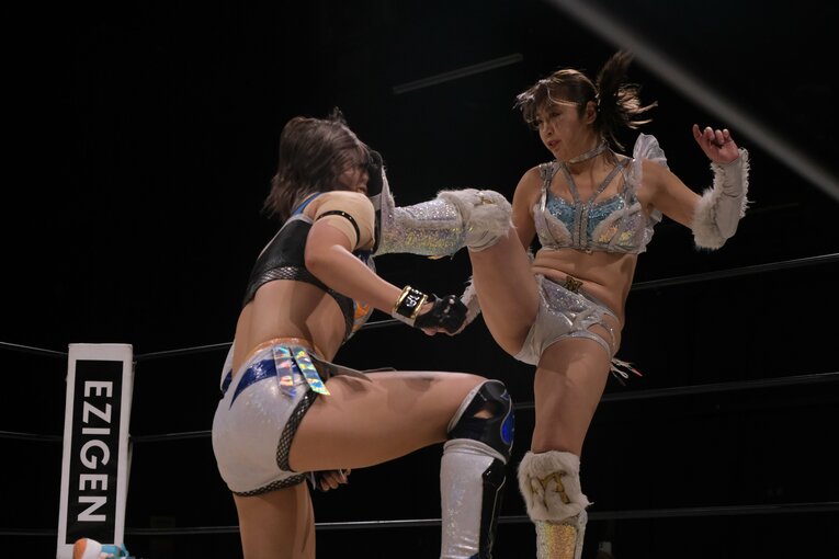 マリーゴールドの女子プロレスラー・桜井麻衣　©Norihiro Hashimoto