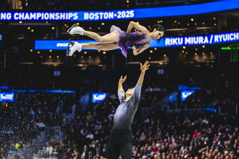 1位となったSPの演技　©Getty Images