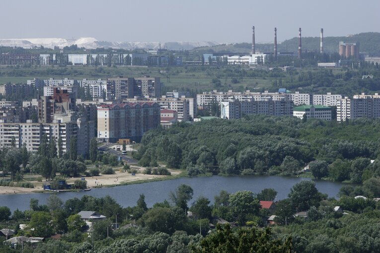 スタールイ・オスコル市の街並み　©Takuya Sugiyama