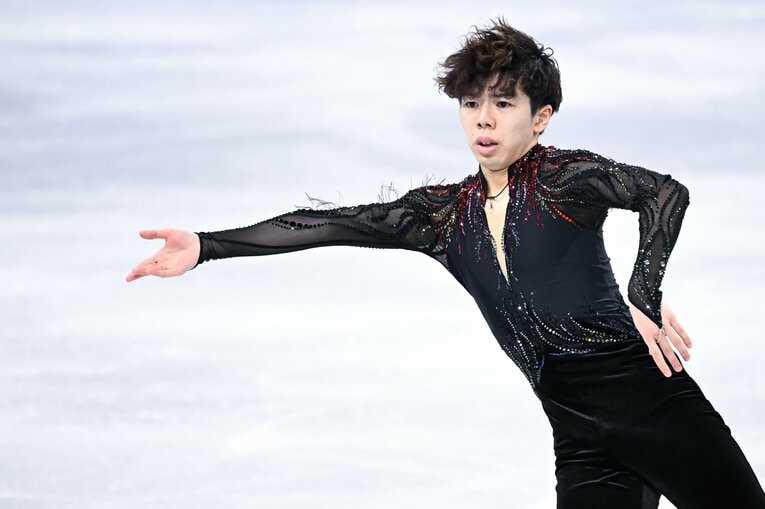 マリニンがまさかの敗戦となった男子フリー【スワイプするとそのほかの写真もご覧になれます】　©Asami Enomoto／JMPA