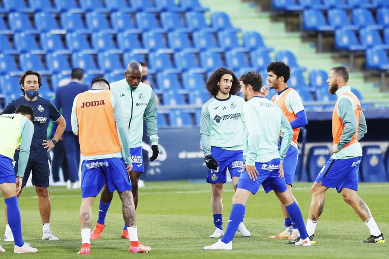 ククレジャやアレニャらヘタフェの面々©Daisuke Nakashima