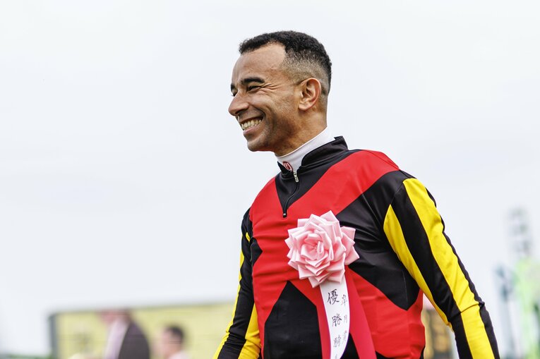 笑顔のモレイラ　©Kiichi Matsumoto