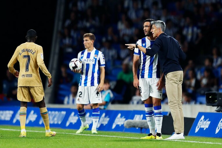 久保建英は「2ケタ得点」狙えるのでは…名手シルバと“精度の差”はあれど、カメラマンが感じたワケ〈バルサ戦好守で同点弾の起点〉(28)