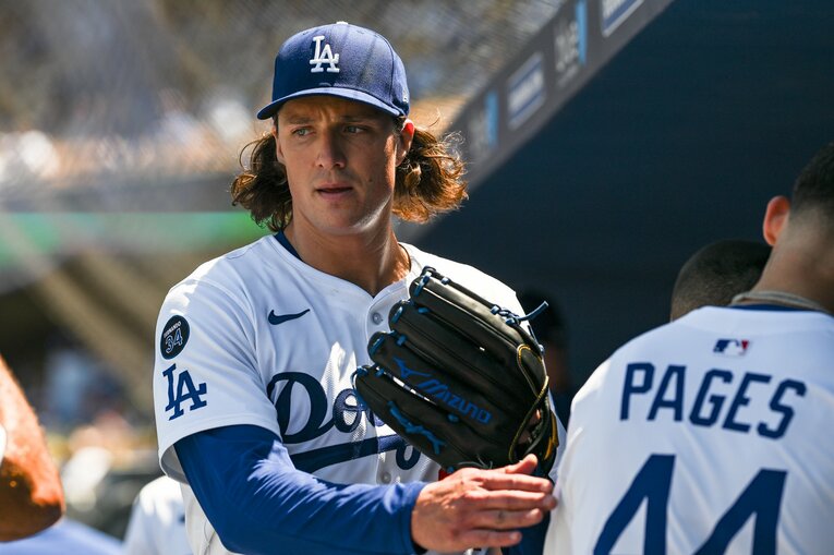 【常勝ドジャースと大谷らの”ステキな日常”／全100枚超】相変わらず端整なグラスノー…写真はまだまだ続きます　©Nanae Suzuki