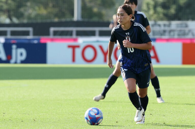 長野風花。リバプールでプレーする　©Shigeki Yamamoto