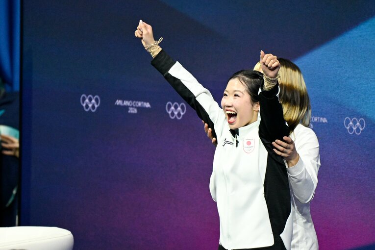 ミラノ五輪女子シングルフリー【スワイプするとそのほかの写真もご覧になれます】　©Asami Enomoto／JMPA