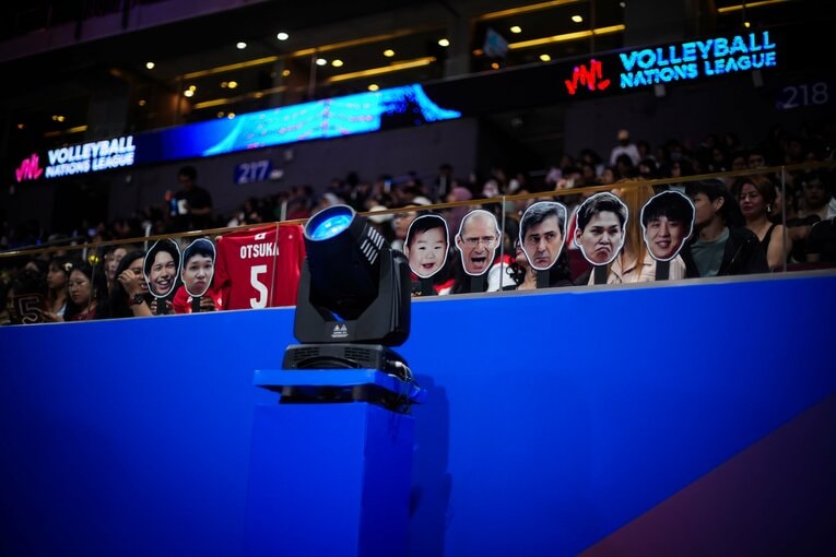 VNLオランダ戦　©︎Volleyball World