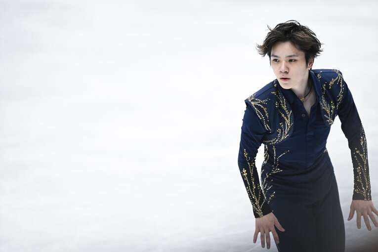 2022年世界選手権で優勝した宇野昌磨　©︎Asami Enomoto