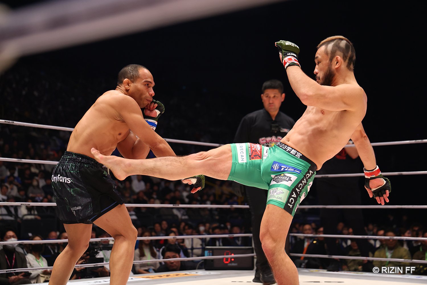 ドッドソンはUFCランキング1位も経験した強豪　©RIZIN FF