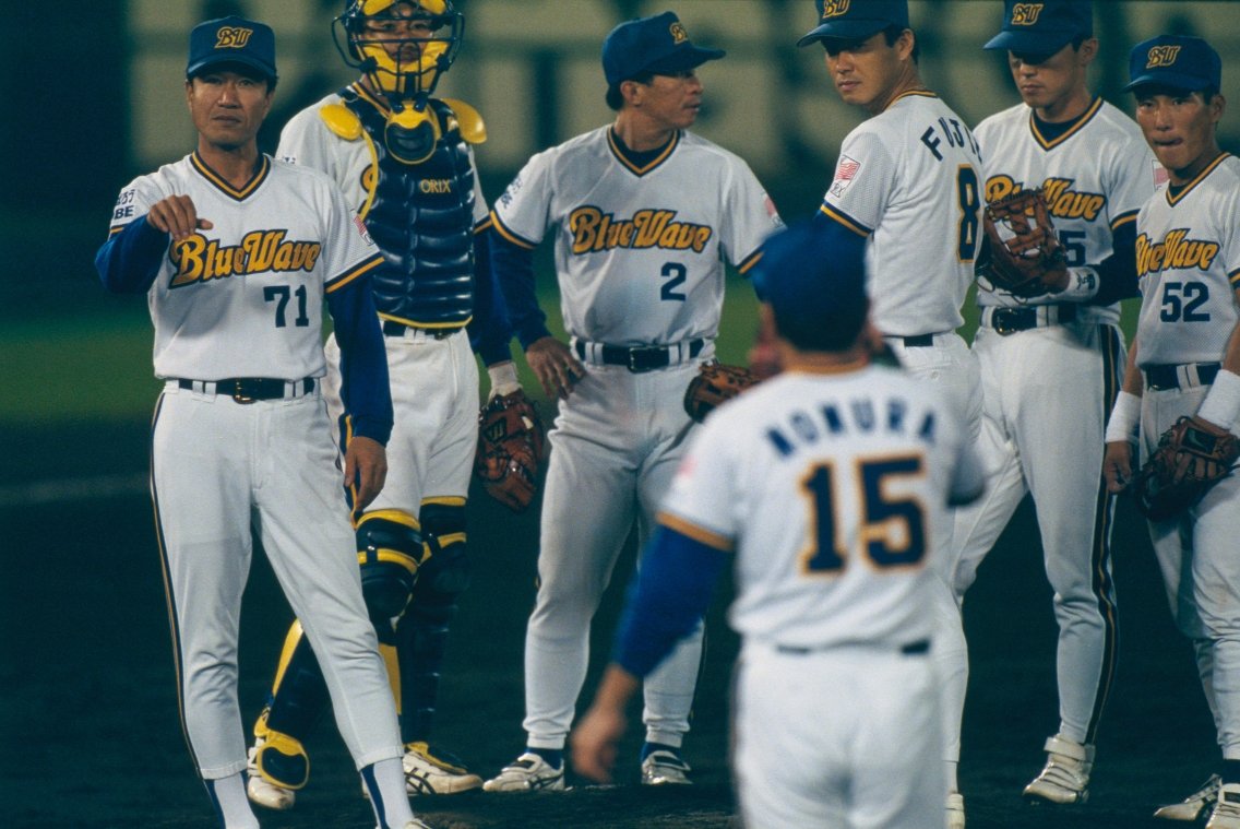 オリックス時代の山田コーチ　©Sports Graphic Number