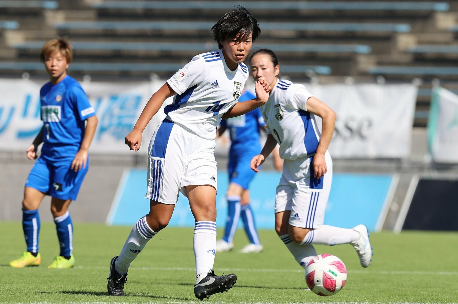 21年、JFAアカデミー福島時代の谷川　©J.LEAGUE