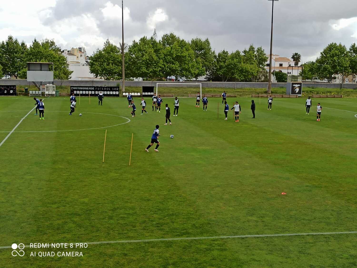 ポルティモネンセの練習風景　©Hiroaki Sawada