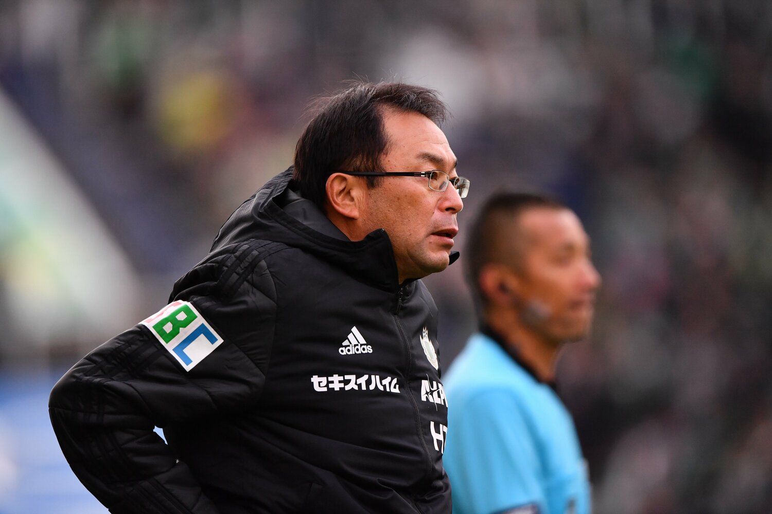 松本山雅を率いた反町康治監督　©︎J.LEAGUE
