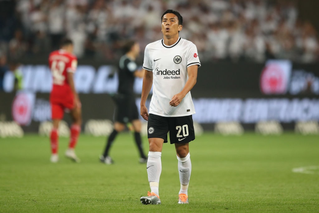 バイエルン戦後の長谷部　©Getty Images