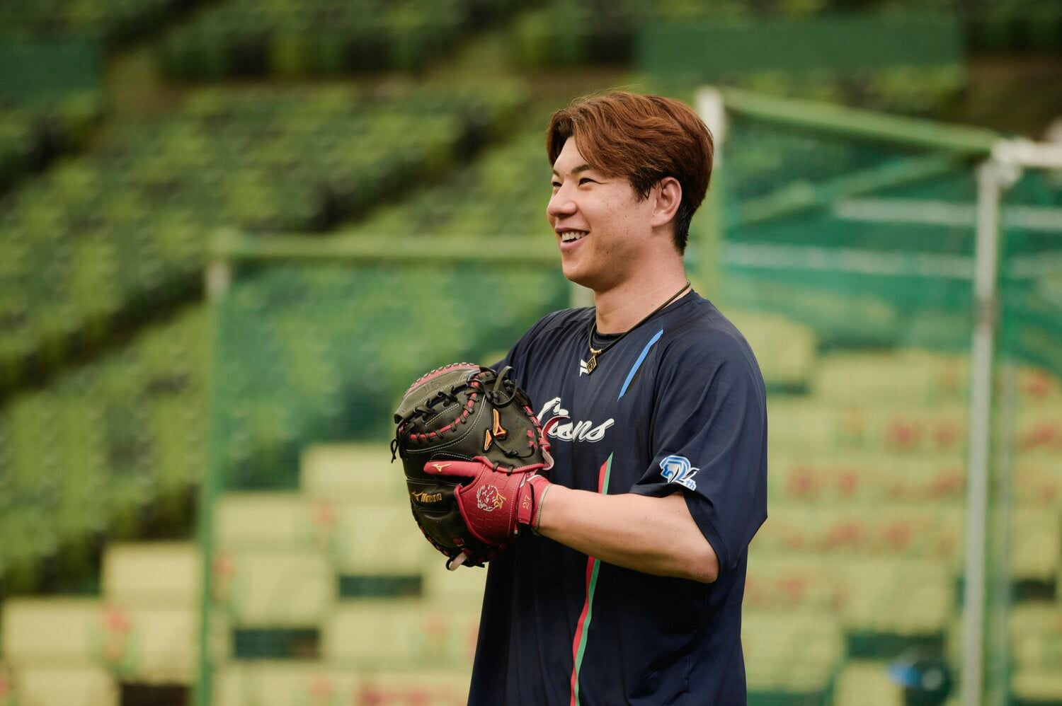 38歳のベテラン、炭谷　©Wataru Sato