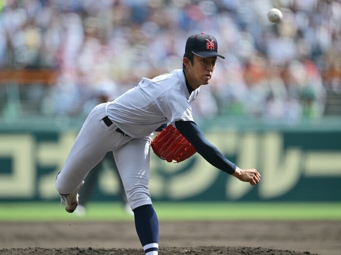 「競合でもドラ1指名」横浜・織田翔希はスカウト評価爆上げだが…「左ひじ回復が懸念」「甲子園逃したメジャー級逸材」高校BIG4投手をホンネで斬る＜Number Web＞ photograph by Hideki Sugiyama