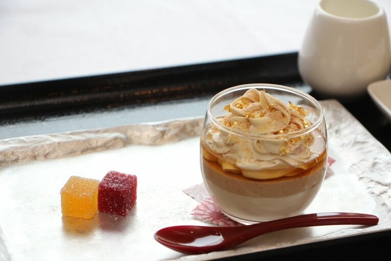 王将戦第3局の食事・おやつ　©日本将棋連盟