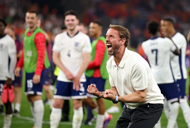 批判にさらされたサウスゲイトだったが、結果で見返した　©Getty Images