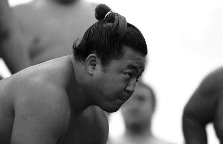 現役時代の舞の海　©BUNGEISHUNJU