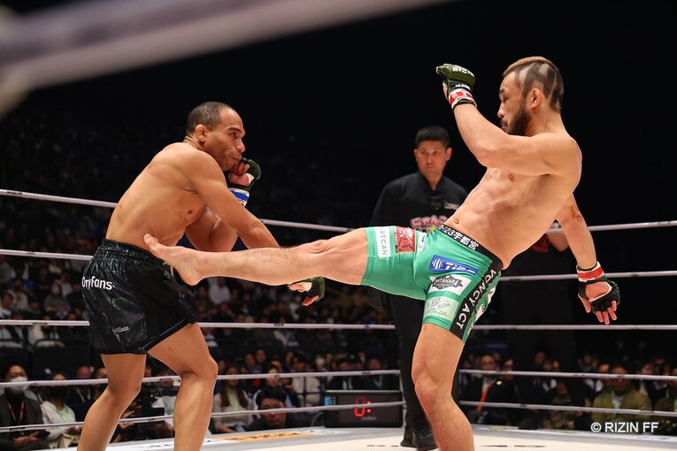 ドッドソンはUFCランキング1位も経験した強豪　©RIZIN FF