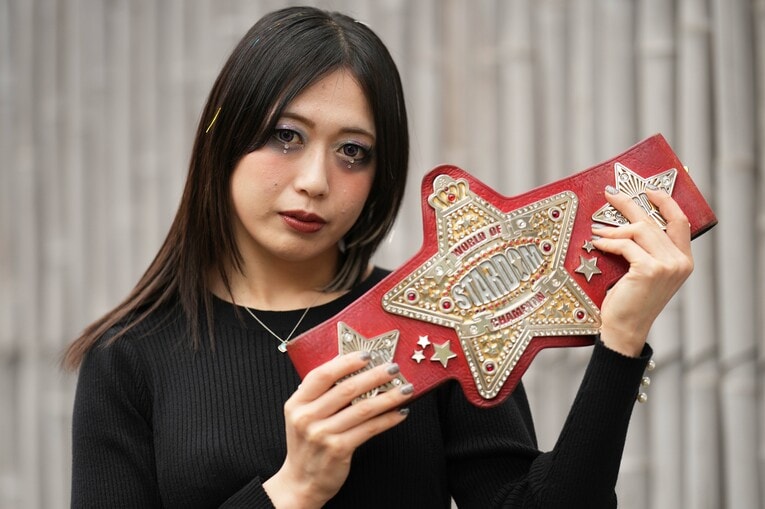 人気プロレスラー・上谷沙弥の撮りおろしフォト　©Essei Hara