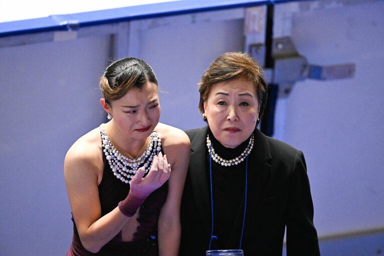 自身最後の全日本選手権で圧巻の演技を見せた坂本花織【スワイプするとそのほかの写真もご覧になれます】　©Asami Enomoto