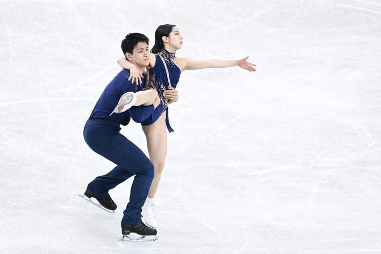 2023年世界選手権ショートプログラム　©Asami Enomoto