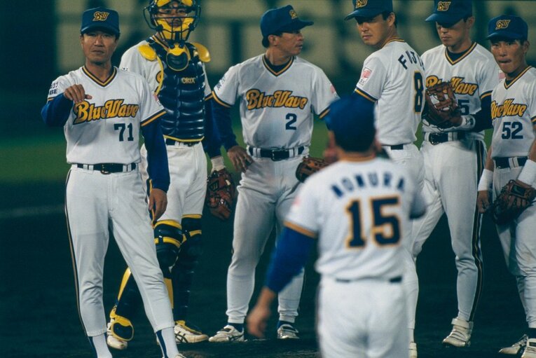 オリックス時代の山田コーチ　©Sports Graphic Number