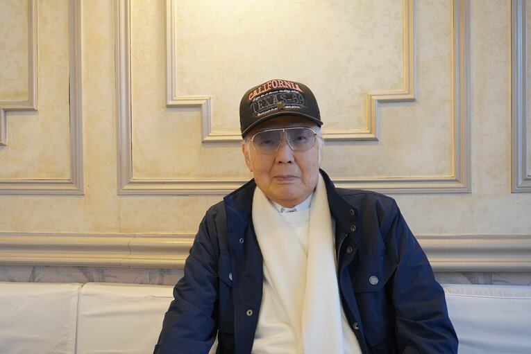 当時を回想する八名信夫さん（現・俳優）。1956年から3年間、東映フライヤーズに在籍した ©NumberWeb