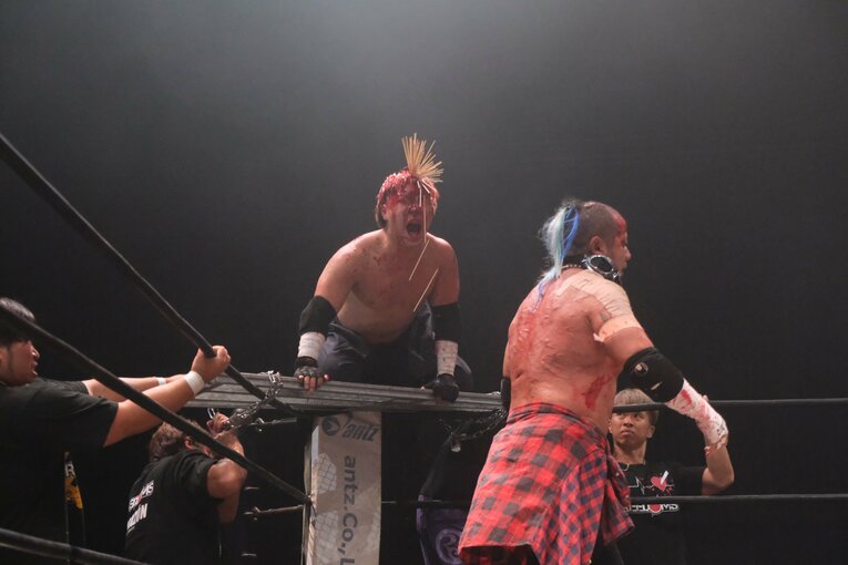 デスマッチのカリスマ・葛西純　©Norihiro Hashimoto