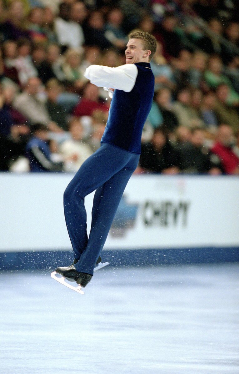 2000年スケートアメリカでのゲイブル氏。4回転に挑む選手も増えた現在のフィギュア界を喜んでいるという　©Getty Images