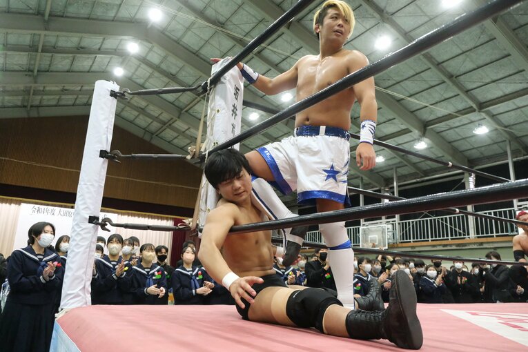 立志式プロレス　©Norihiro Hashimoto