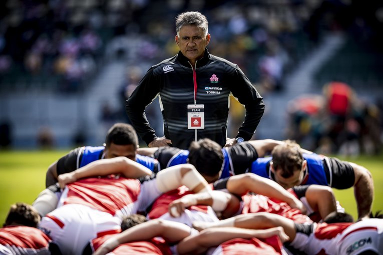 ペナルティの多さを嘆いたジョセフHC。チャンスがあったからこそ、あらためて規律の重要性を説いた　©Kiichi Matsumoto