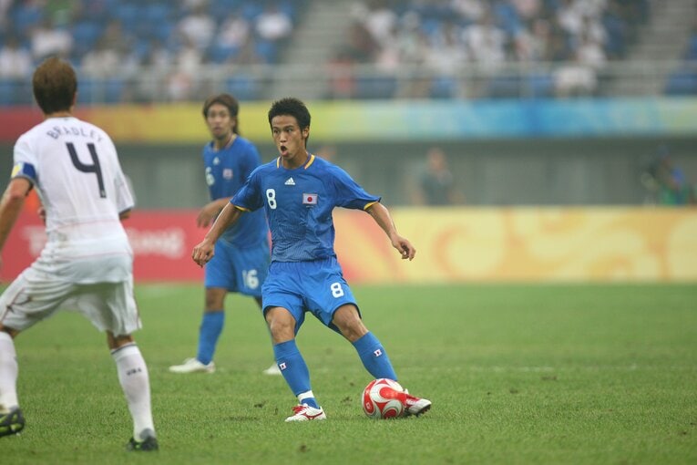 本田圭佑（2008年北京五輪）©︎JMPA