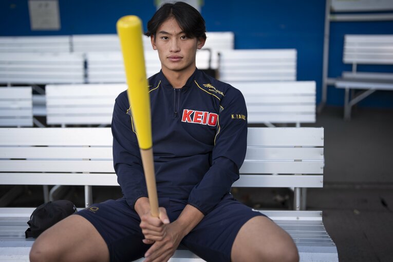 常松広太郎（慶應大野球部4年）　©Masaki Fujioka