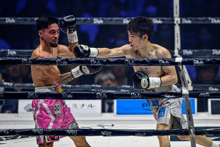 寺地拳四朗vs.アンソニー・オラスクアガ　©Takuya Sugiyama