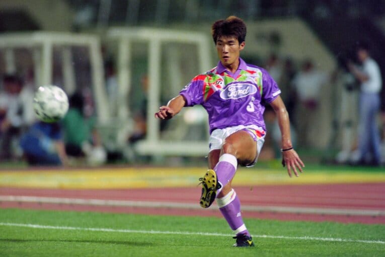 現役時代の片野坂監督　©Getty Images