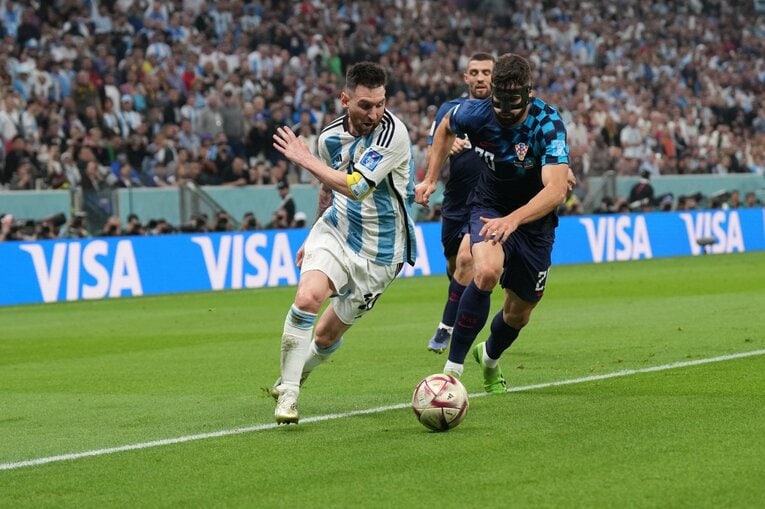 メッシがグバルディオルを“子ども扱い”したスーパーアシスト（全27枚）　©Kaoru Watanabe/JMPA