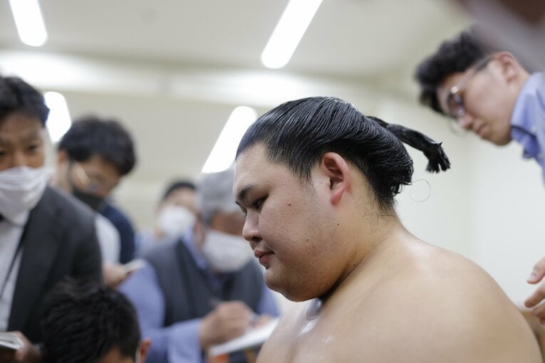 初土俵から13場所は史上最速の横綱昇進となった大の里　©Kiichi Matsumoto/JMPA