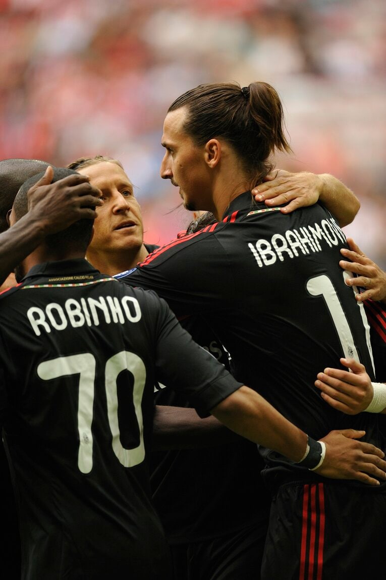 2011年のイブラ様　©Sports Graphic Number