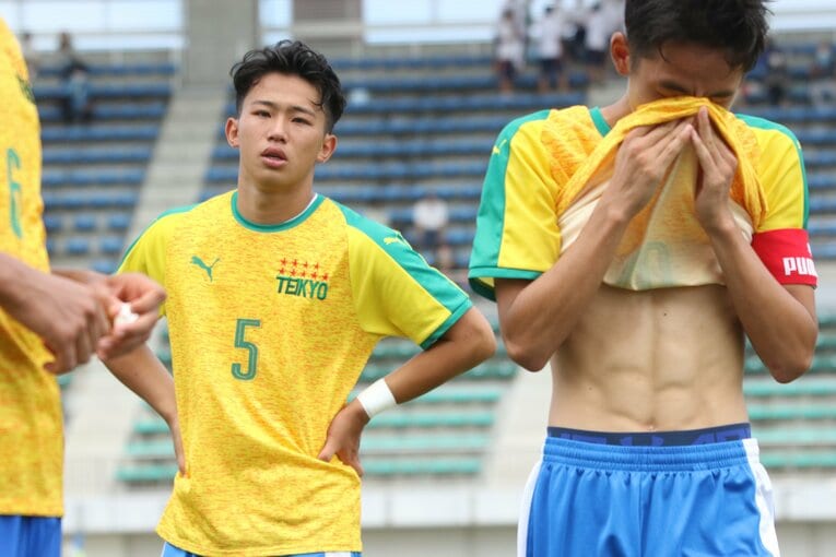 インターハイ決勝・帝京vs前橋育英　©︎Takahito Ando