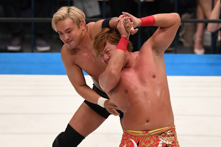 宮原健斗（全日本）とオカダ・カズチカの攻防