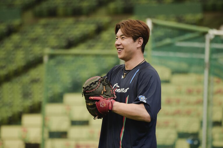 38歳のベテラン、炭谷　©Wataru Sato