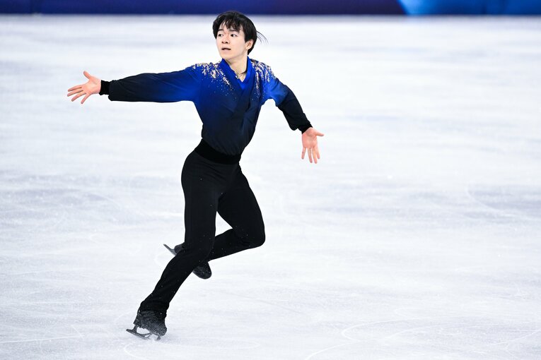 マリニンがまさかの敗戦となった男子フリー【スワイプするとそのほかの写真もご覧になれます】　©Asami Enomoto／JMPA