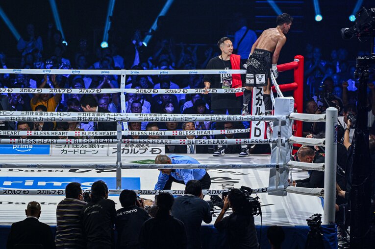 岩田翔吉vs.ハイロ・ノリエガ（WBO世界フライ級タイトルマッチ）©Takuya Sugiyama