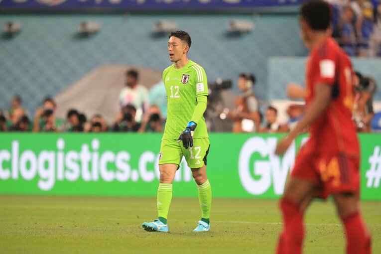 スペイン戦　©Kazuo Fukuchi／JMPA