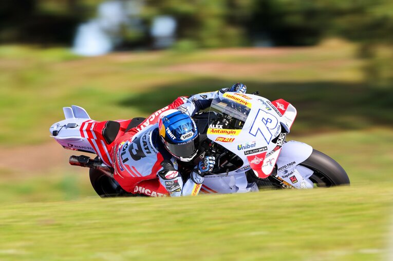 ポルトガルテストのアレックスの走り　©Satoshi Endo