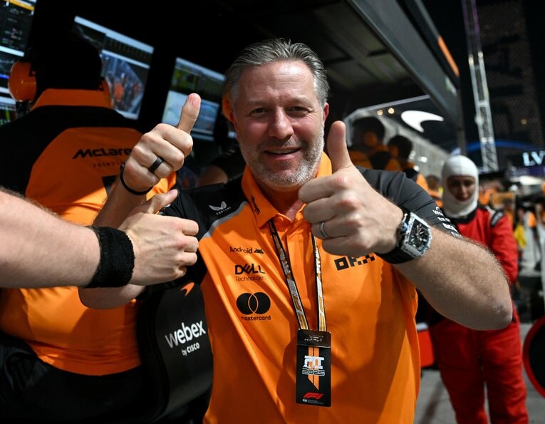 2018年からマクラーレンのCEOを務めるザク・ブラウン　©McLaren RACING