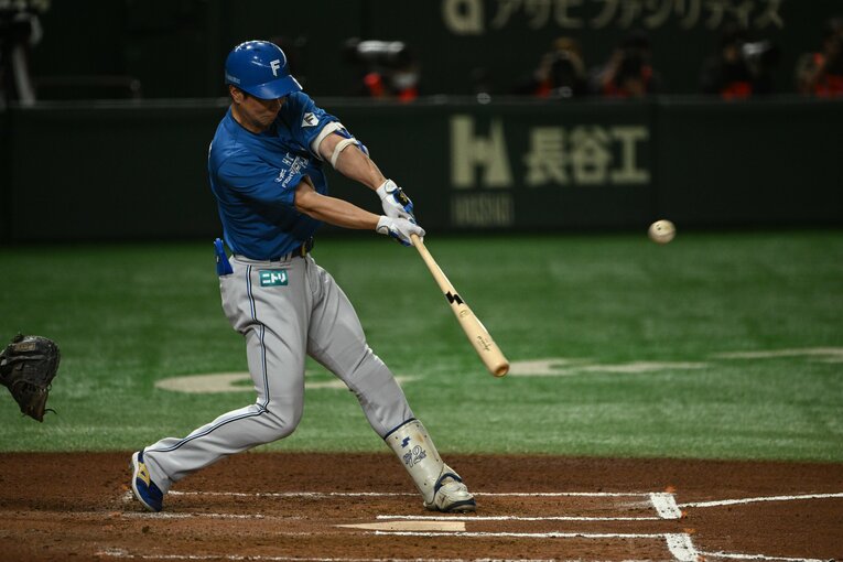 3打数１安打だった松本　©Nanae Suzuki